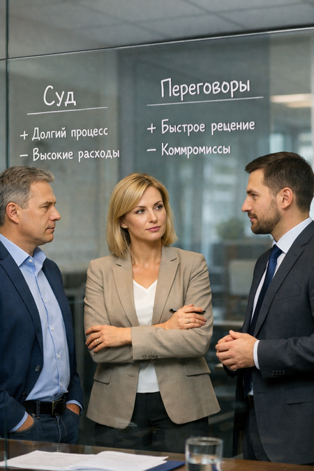 Когда стоит идти в суд, а когда — искать компромисс?