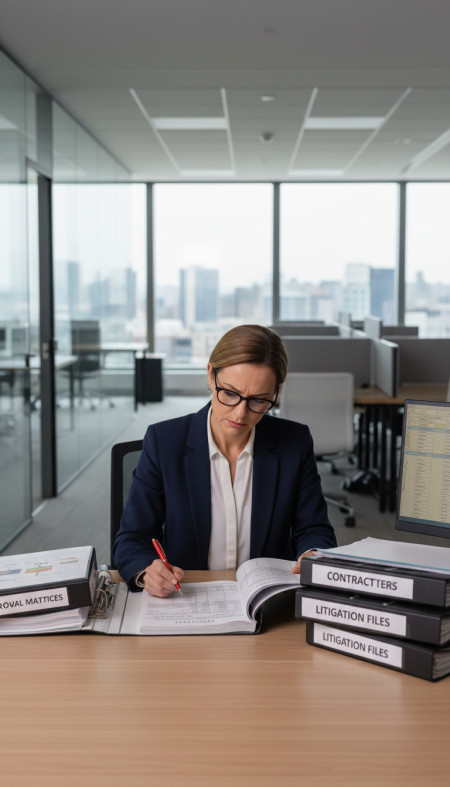 Что именно вы проверяете в юридическом отделе?